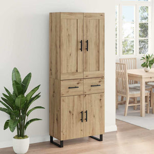 Highboard 2 τμχ. Artisan Oak 69,5 x 34 x 180 εκ.