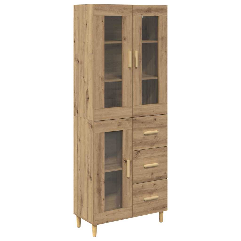 Highboard Artisan Oak 69,5 x 34 x 180 εκ. Επεξεργασμένο ξύλο - Pakobazaar