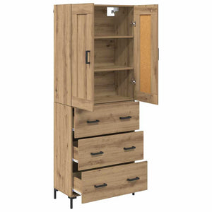 Highboard 2 τμχ. Artisan Oak 69,5 x 34 x 180 εκ.