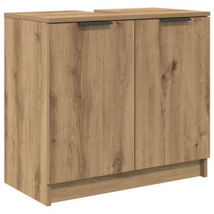 Σετ Επίπλων Μπάνιου 5 pcs Artisan Oak Επεξεργασμένο ξύλο - Pakobazaar
