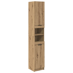 Σετ Επίπλων Μπάνιου 5 pcs Artisan Oak Επεξεργασμένο ξύλο - Pakobazaar
