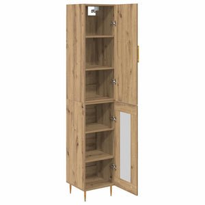 Highboard 2 τμχ. Artisan Oak 34,5 x 34 x 180 εκ.
