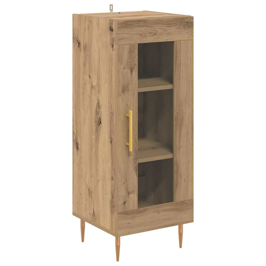 Highboard 2 pcs Artisan Oak Επεξεργασμένο ξύλο