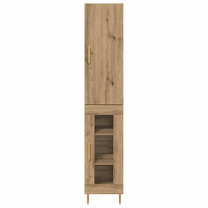 Highboard 2 τμχ. Artisan Oak 34,5 x 34 x 180 εκ.