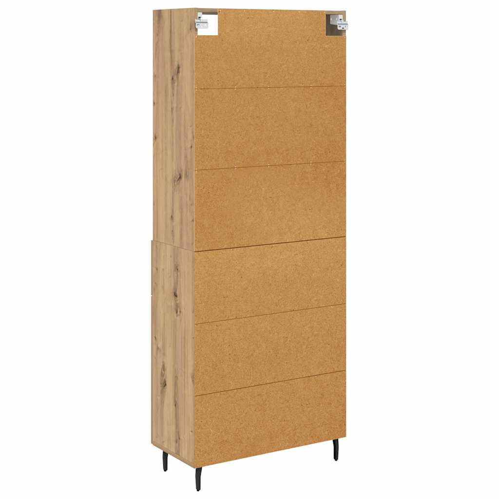 Highboard με συρτάρι Artisan Oak 69,5 x 34 x 180 εκ. - Pakobazaar
