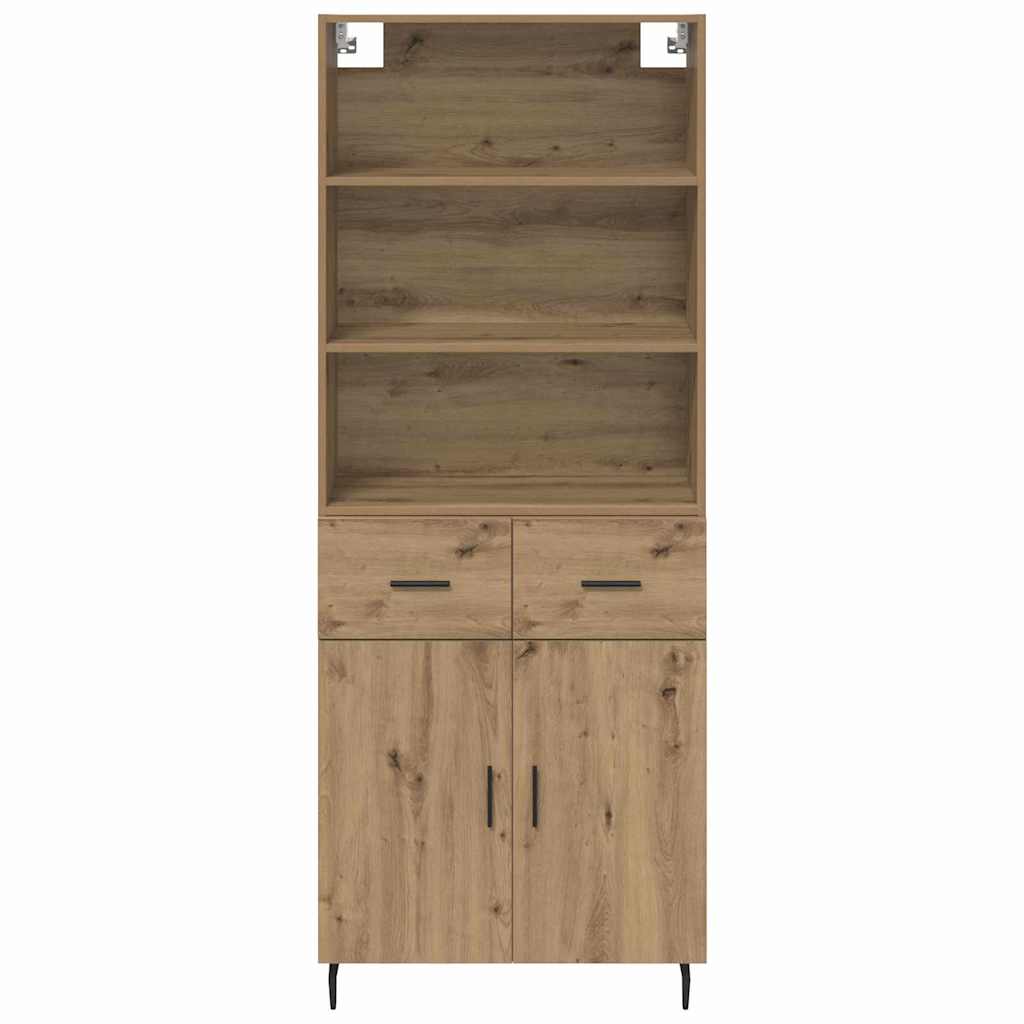 Highboard με συρτάρι Artisan Oak 69,5 x 34 x 180 εκ. - Pakobazaar