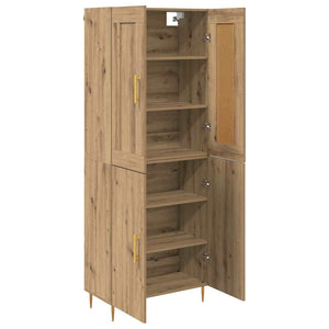 Highboard Artisan Oak 69,5 x 34 x 180 εκ. Επεξεργασμένο Ξύλο
