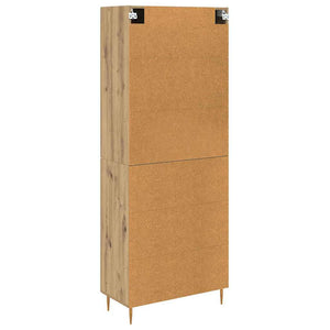 Highboard Artisan Oak 69,5 x 34 x 180 εκ. Επεξεργασμένο Ξύλο