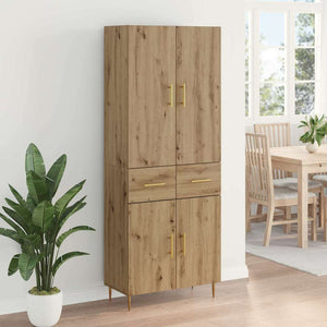 Highboard Artisan Oak 69,5 x 34 x 180 εκ. Επεξεργασμένο ξύλο - Pakobazaar