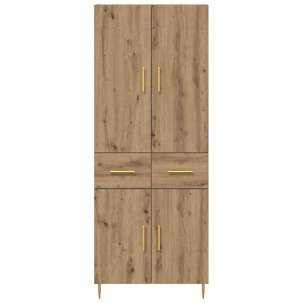 Highboard Artisan Oak 69,5 x 34 x 180 εκ. Επεξεργασμένο ξύλο - Pakobazaar