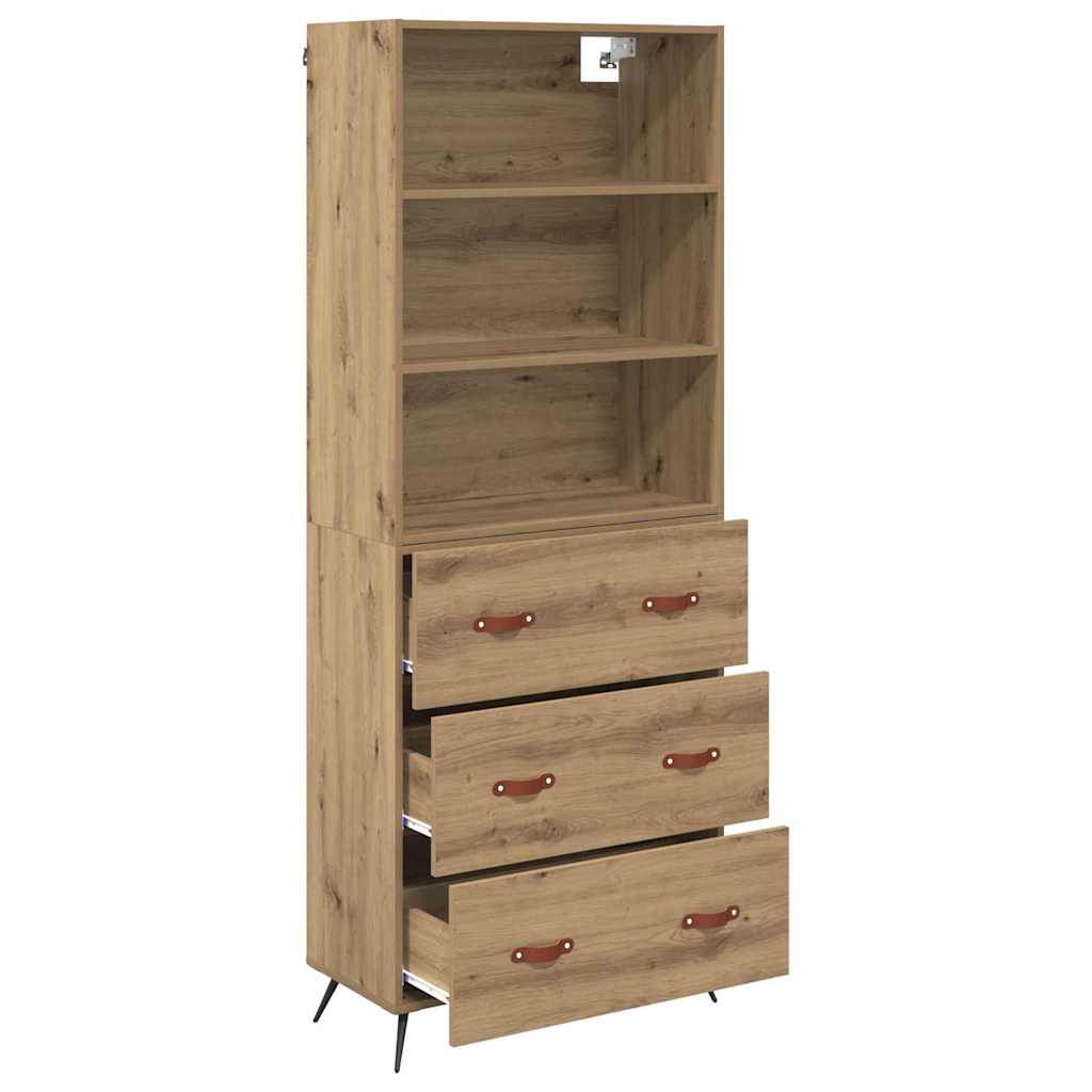Highboard Artisan Oak 69,5 x 34 x 180 εκ. Επεξεργασμένο ξύλο