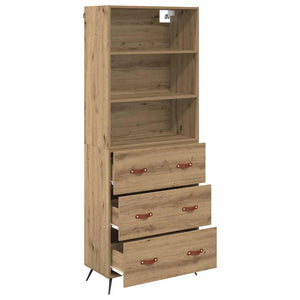 Highboard Artisan Oak 69,5 x 34 x 180 εκ. Επεξεργασμένο Ξύλο