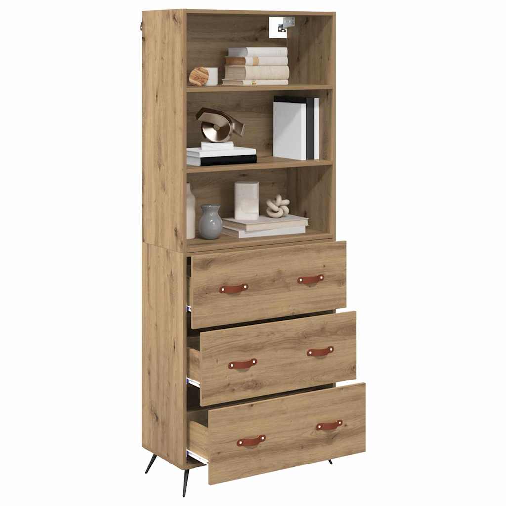 Highboard Artisan Oak 69,5 x 34 x 180 εκ. Επεξεργασμένο ξύλο