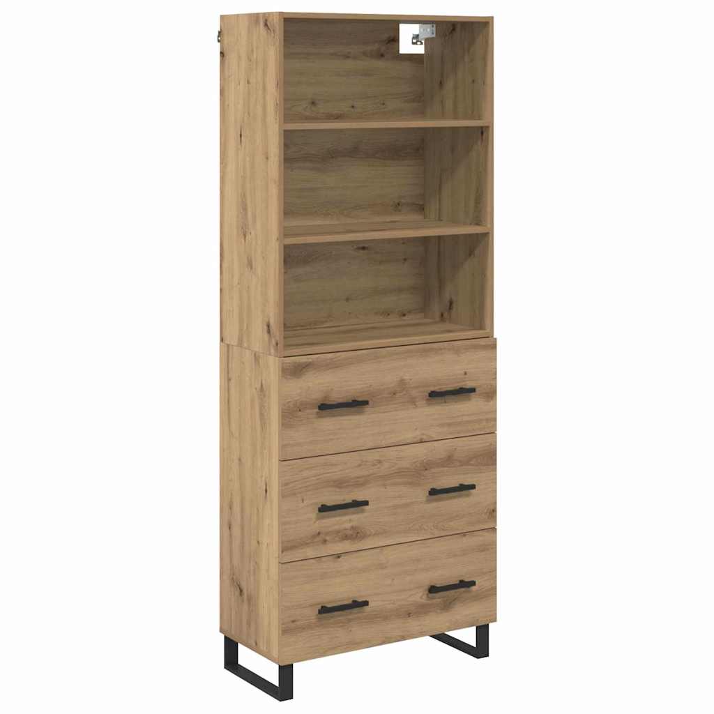 Highboard Artisan Oak 69,5 x 34 x 180 εκ. Επεξεργασμένο ξύλο