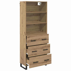 Highboard 2 τμχ. Artisan Oak 69,5 x 34 x 180 εκ.