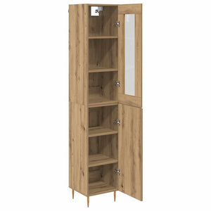 Highboard 2 τμχ. Artisan Oak 34,5 x 34 x 180 εκ.