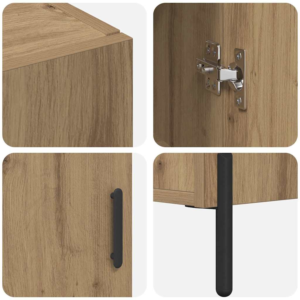 Highboard Artisan Oak 69,5 x 34 x 180 εκ. Επεξεργασμένο ξύλο - Pakobazaar