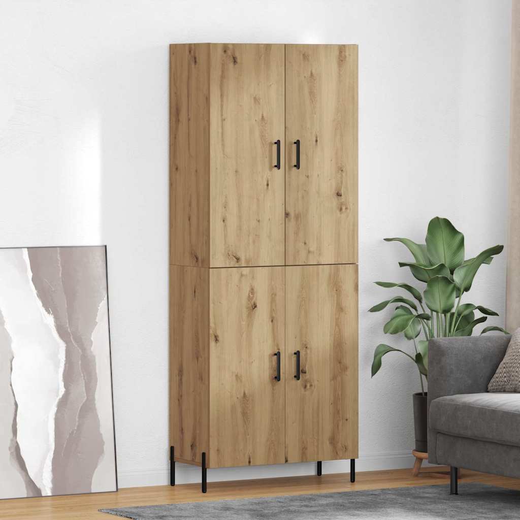Highboard Artisan Oak 69,5 x 34 x 180 εκ. Επεξεργασμένο ξύλο - Pakobazaar