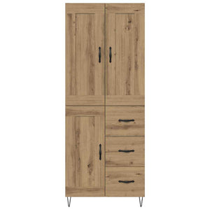 Highboard Artisan Oak 69,5 x 34 x 180 εκ. Επεξεργασμένο Ξύλο