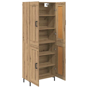 Highboard 2 τμχ. Artisan Oak 69,5 x 34 x 180 εκ. - Pakobazaar
