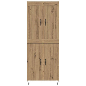 Highboard Artisan Oak 69,5 x 34 x 180 εκ. Επεξεργασμένο Ξύλο