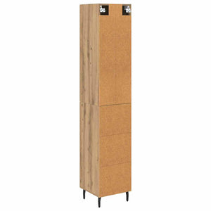 Highboard Artisan Oak 34,5 x 34 x 180 εκ. Επεξεργασμένο Ξύλο