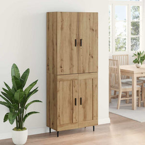 Highboard 2 pcs Artisan Oak 69,5 x 34 x 180 εκ. - Pakobazaar