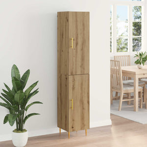 Highboard 2 τμχ. Artisan Oak 34,5 x 34 x 180 εκ.