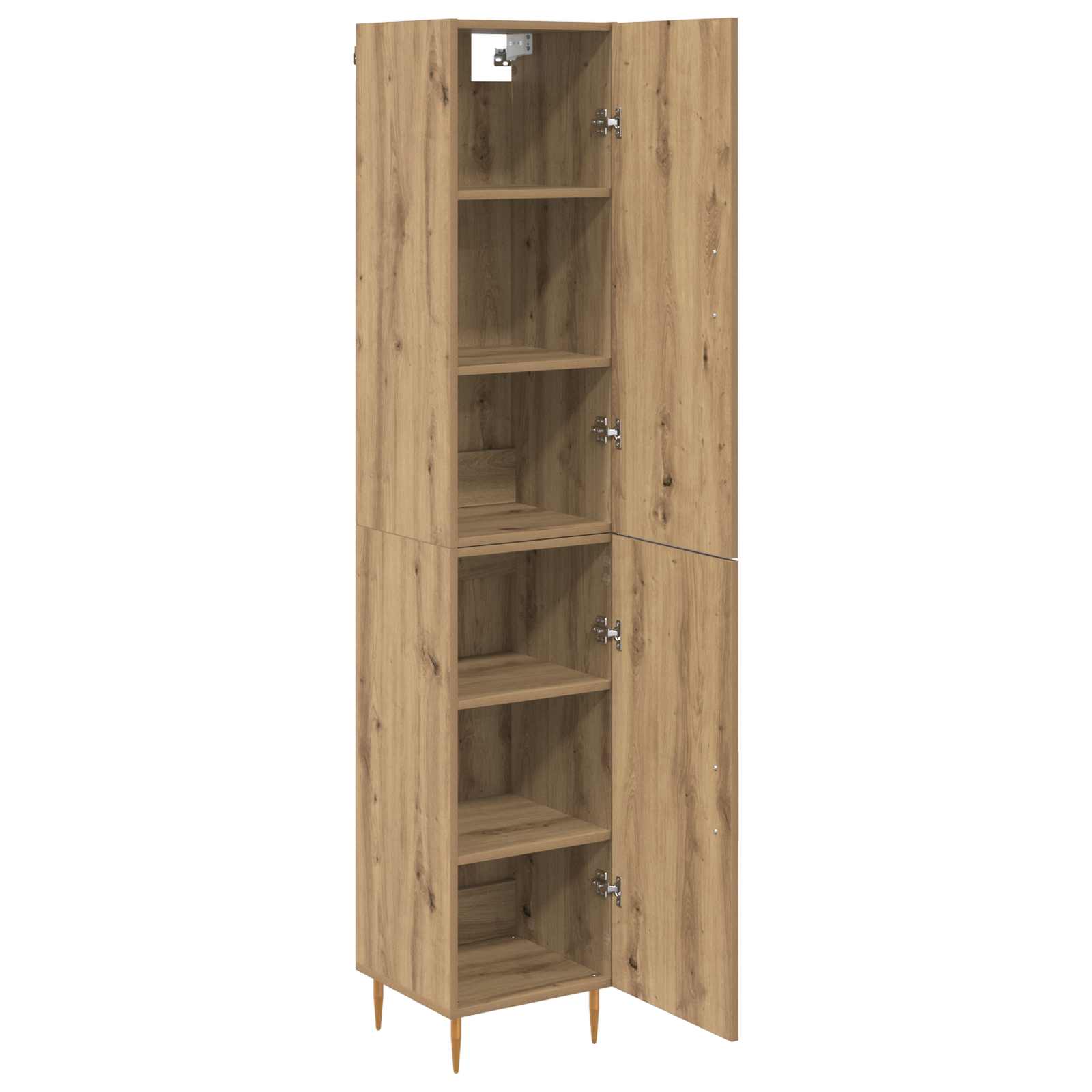 Highboard 2 τμχ. Artisan Oak 34,5 x 34 x 180 εκ.