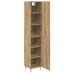 Highboard 2 τμχ. Artisan Oak 34,5 x 34 x 180 εκ.