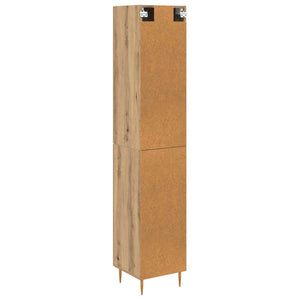 Highboard 2 τμχ. Artisan Oak 34,5 x 34 x 180 εκ.