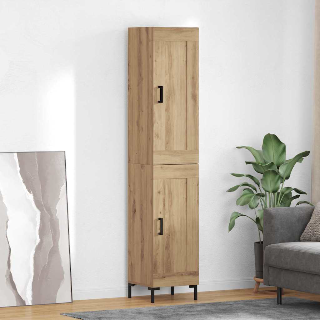 Highboard Artisan Oak 34,5 x 34 x 180 εκ. Επεξεργασμένο ξύλο - Pakobazaar