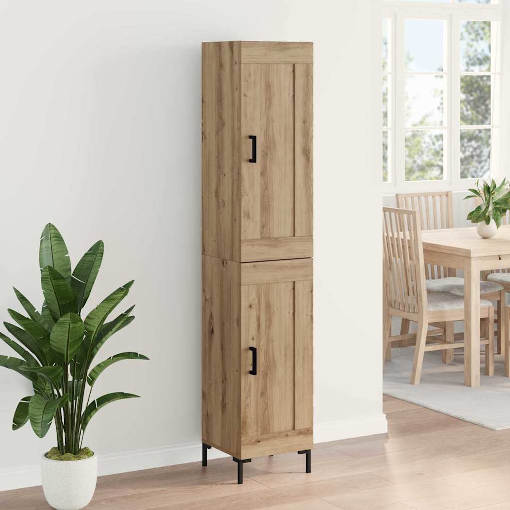 Highboard Artisan Oak 34,5 x 34 x 180 εκ. Επεξεργασμένο ξύλο - Pakobazaar