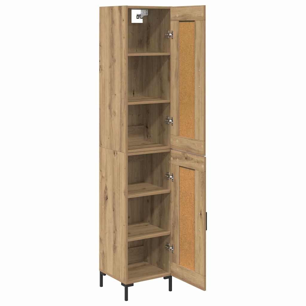 Highboard Artisan Oak 34,5 x 34 x 180 εκ. Επεξεργασμένο ξύλο - Pakobazaar