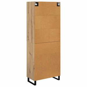 Highboard με συρτάρι 2 pcs Artisan Oak 69,5 x 34 x 180 εκ. - Pakobazaar