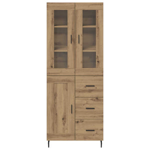 Highboard 2 τμχ. Artisan Oak 69,5 x 34 x 180 εκ.