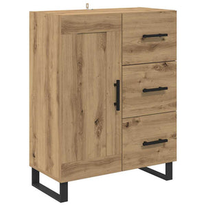 Highboard με συρτάρι 2 pcs Artisan Oak 69,5 x 34 x 180 εκ. - Pakobazaar