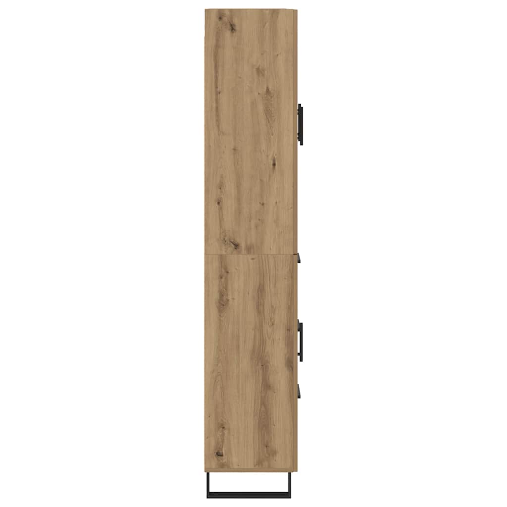 Highboard με συρτάρι 2 pcs Artisan Oak 69,5 x 34 x 180 εκ. - Pakobazaar
