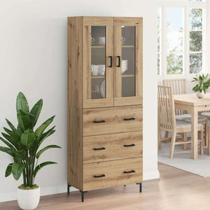 Highboard 2 τμχ. Artisan Oak 69,5 x 34 x 180 εκ.