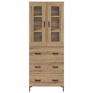 Highboard 2 τμχ. Artisan Oak 69,5 x 34 x 180 εκ.