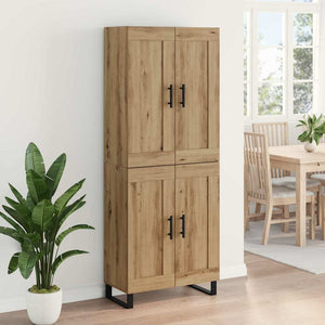 Highboard Artisan Oak 69,5 x 34 x 180 εκ. Επεξεργασμένο ξύλο - Pakobazaar
