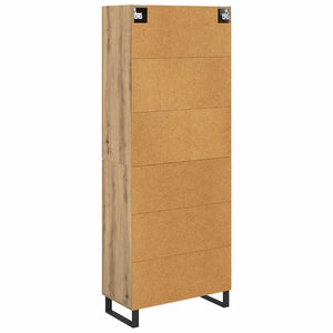 Highboard Artisan Oak 69,5 x 34 x 180 εκ. Επεξεργασμένο ξύλο - Pakobazaar