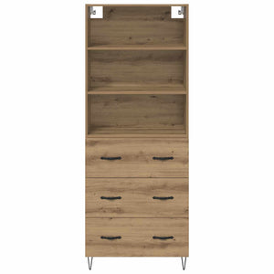 Highboard 2 τμχ. Artisan Oak 69,5 x 34 x 180 εκ.