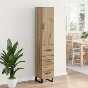 Highboard Artisan Oak 34,5 x 34 x 180 εκ. Επεξεργασμένο ξύλο - Pakobazaar