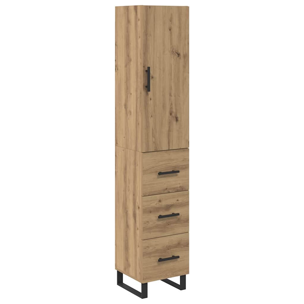 Highboard Artisan Oak 34,5 x 34 x 180 εκ. Επεξεργασμένο ξύλο - Pakobazaar