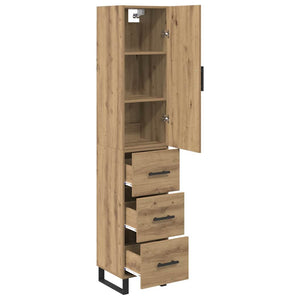 Highboard Artisan Oak 34,5 x 34 x 180 εκ. Επεξεργασμένο ξύλο - Pakobazaar