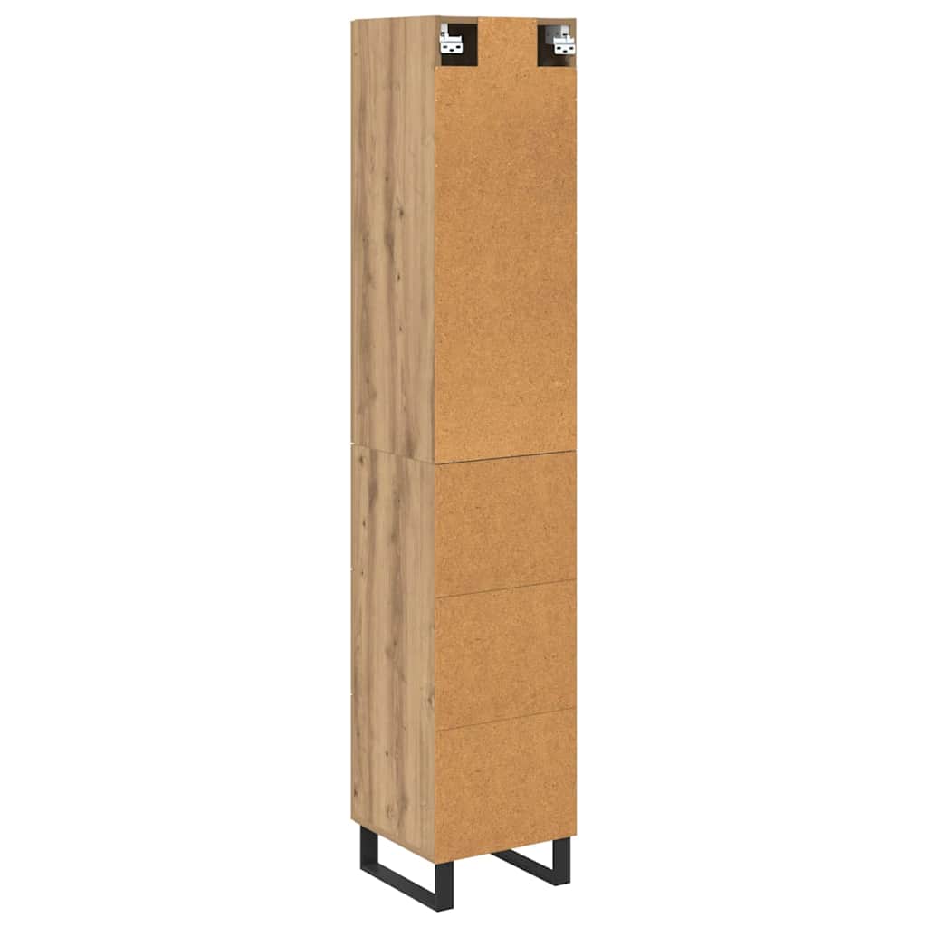 Highboard Artisan Oak 34,5 x 34 x 180 εκ. Επεξεργασμένο ξύλο - Pakobazaar
