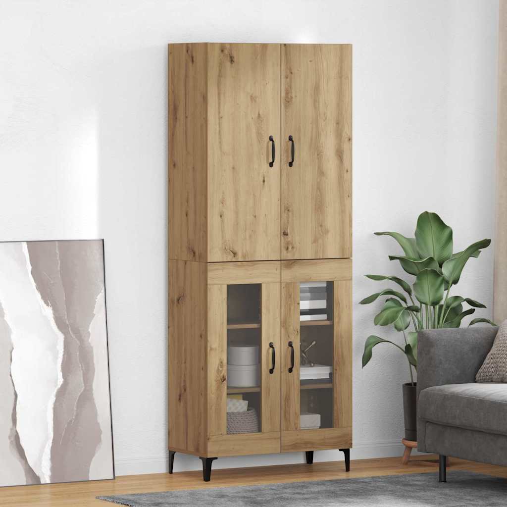 Highboard Artisan Oak 69,5 x 34 x 180 εκ. Επεξεργασμένο ξύλο - Pakobazaar
