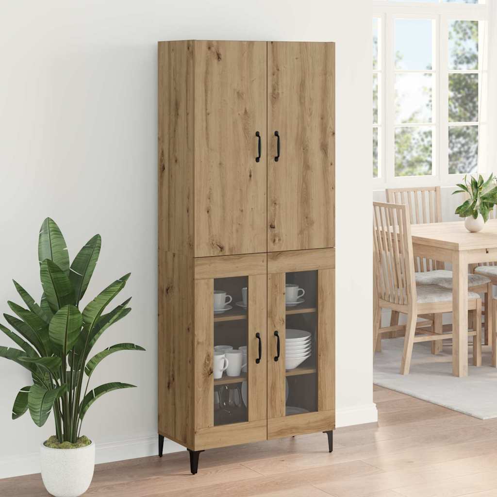 Highboard Artisan Oak 69,5 x 34 x 180 εκ. Επεξεργασμένο ξύλο - Pakobazaar