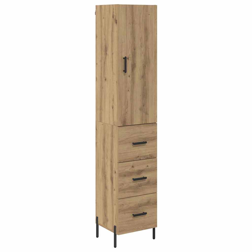 Highboard Artisan Oak 34,5 x 34 x 180 εκ. Επεξεργασμένο ξύλο